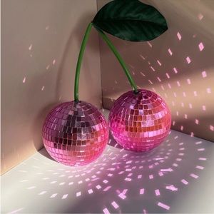 Disco Cherries For Wall And Home Decor,Can Hang On The Wall Cherry Disco Balls